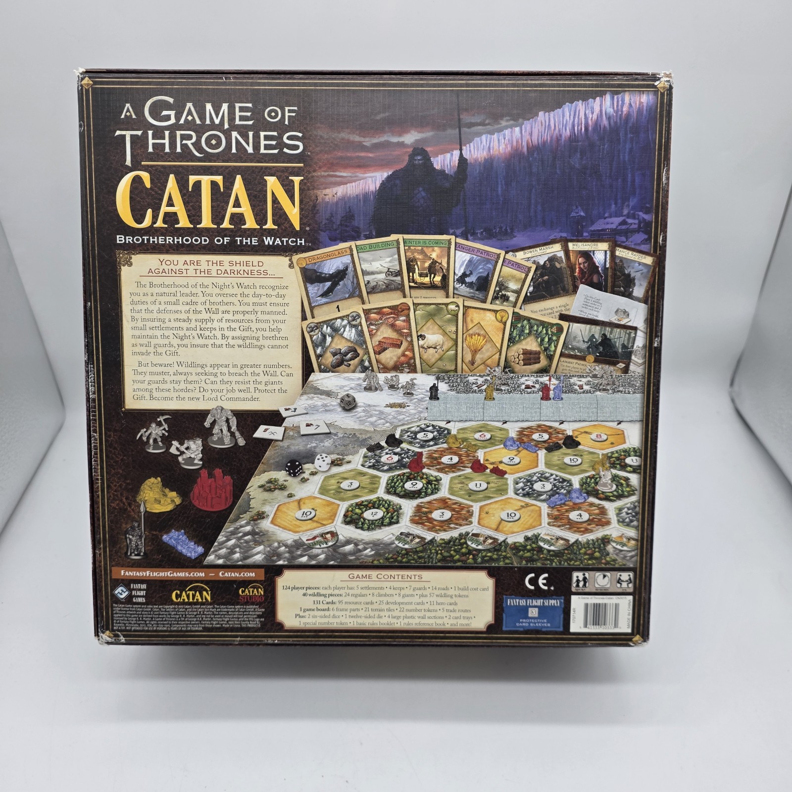 A Game of Thrones Catan Brotherhood Of The Watch Board Game New Open Box 2017