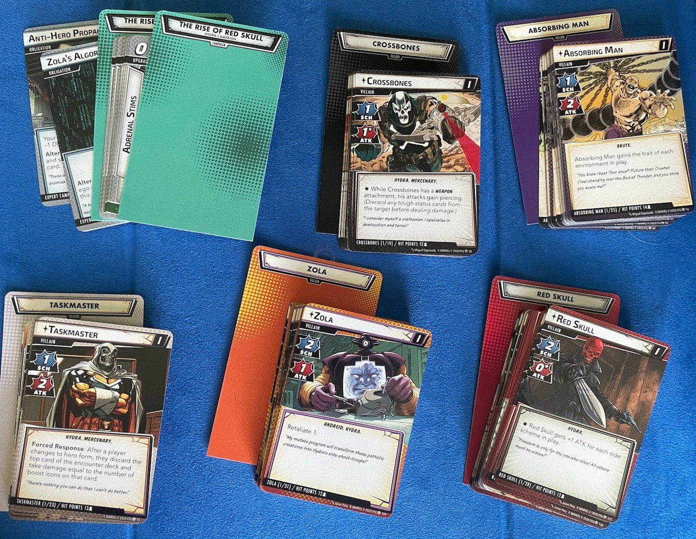 MAKE AN OFFER OOP Marvel Champions – Rise of Red Skull Campaign + Wave 2 Heroes