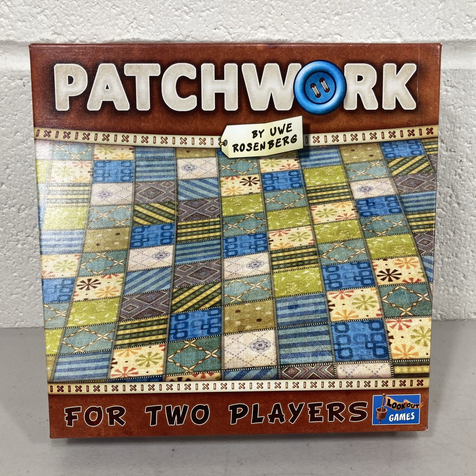 Patchwork – Strategy Board Game For 2 Players – 100% Complete – Lookout Games