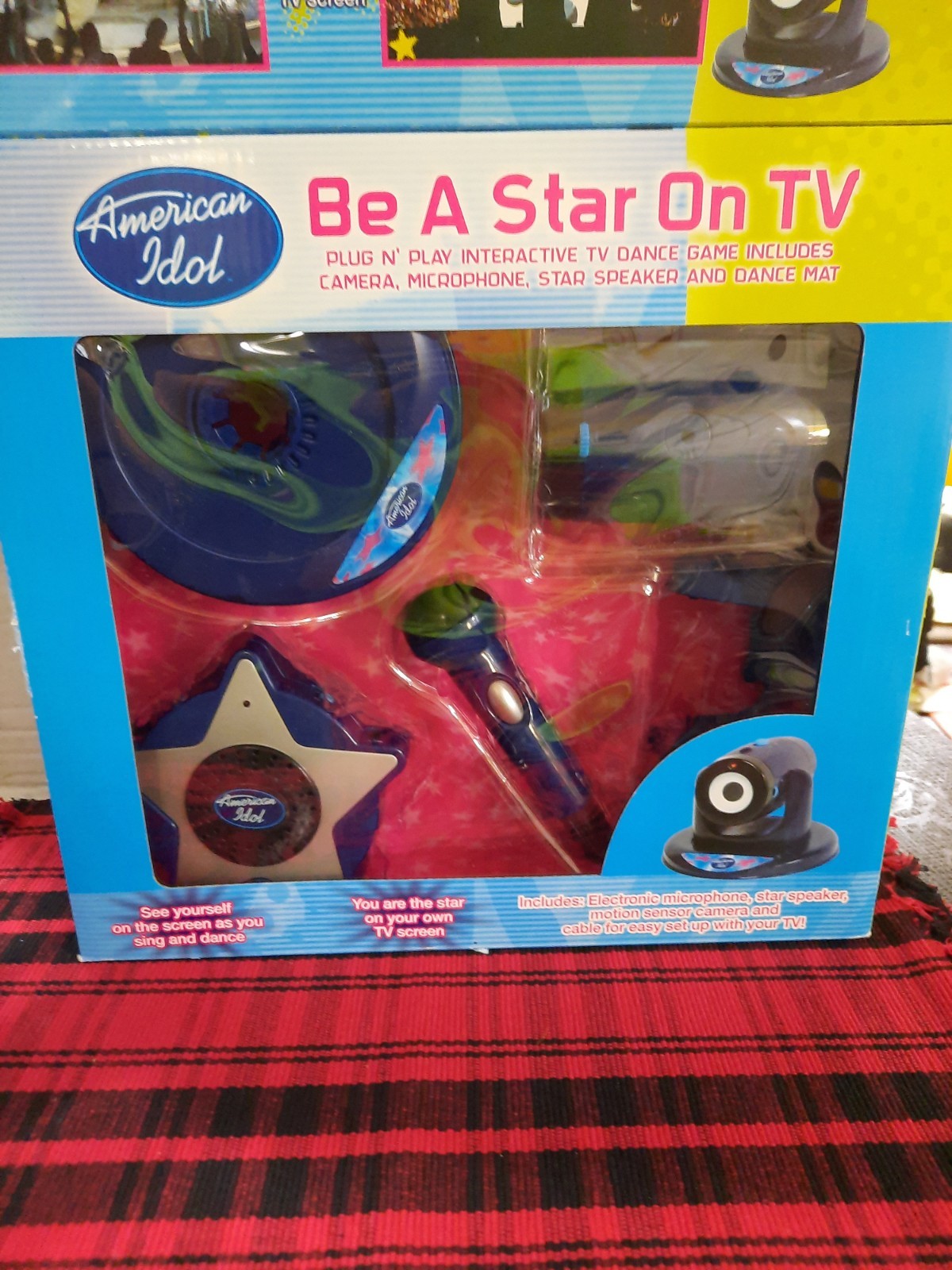 Rare 2008 American Idol “Be A Star On TV” Plug & Play Interactive Video Game