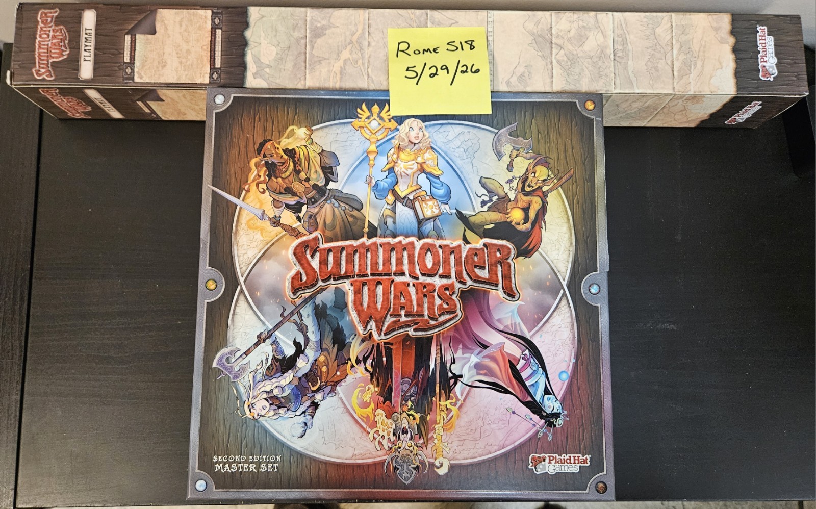 Plaid Hat Games Summoners Wars 2nd Edition Lot – 24 Factions + Mat &Cases