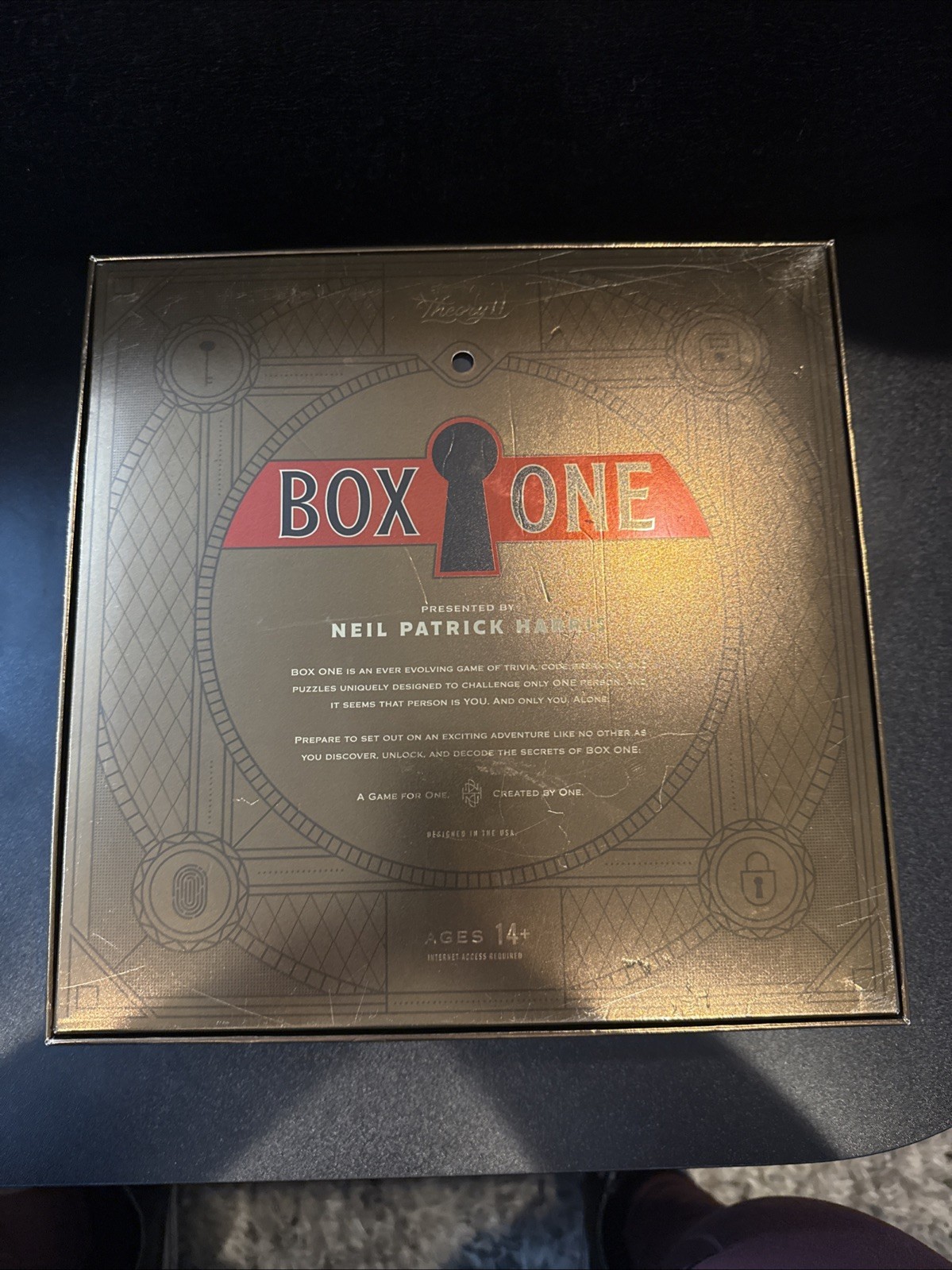 Box One Game For One By Neil Patrick Harris Reset And Ready To Play