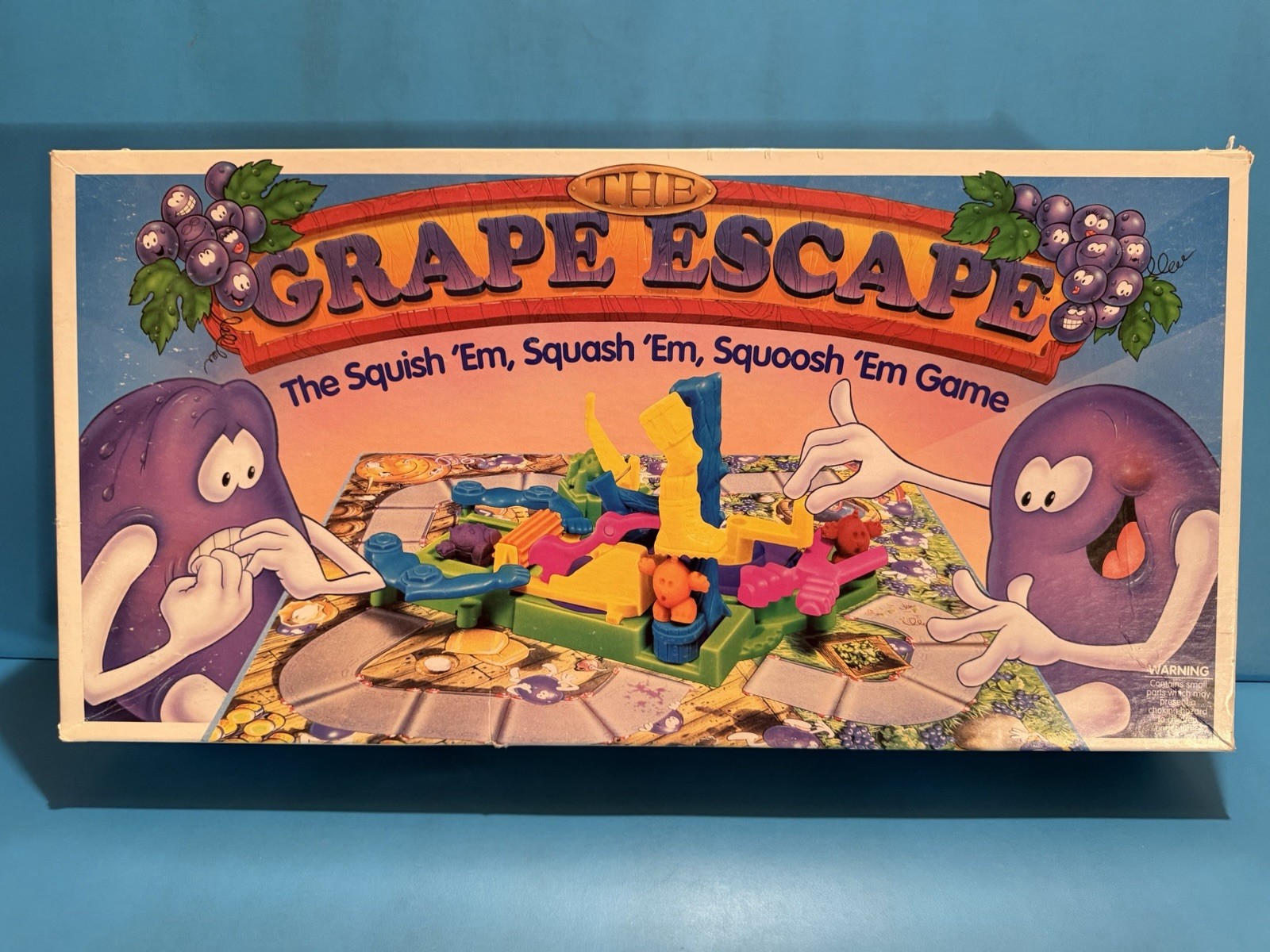 VINTAGE The Grape Escape Game COMPLETE NO DOUGH Parker Brothers 1992 90’s Kids