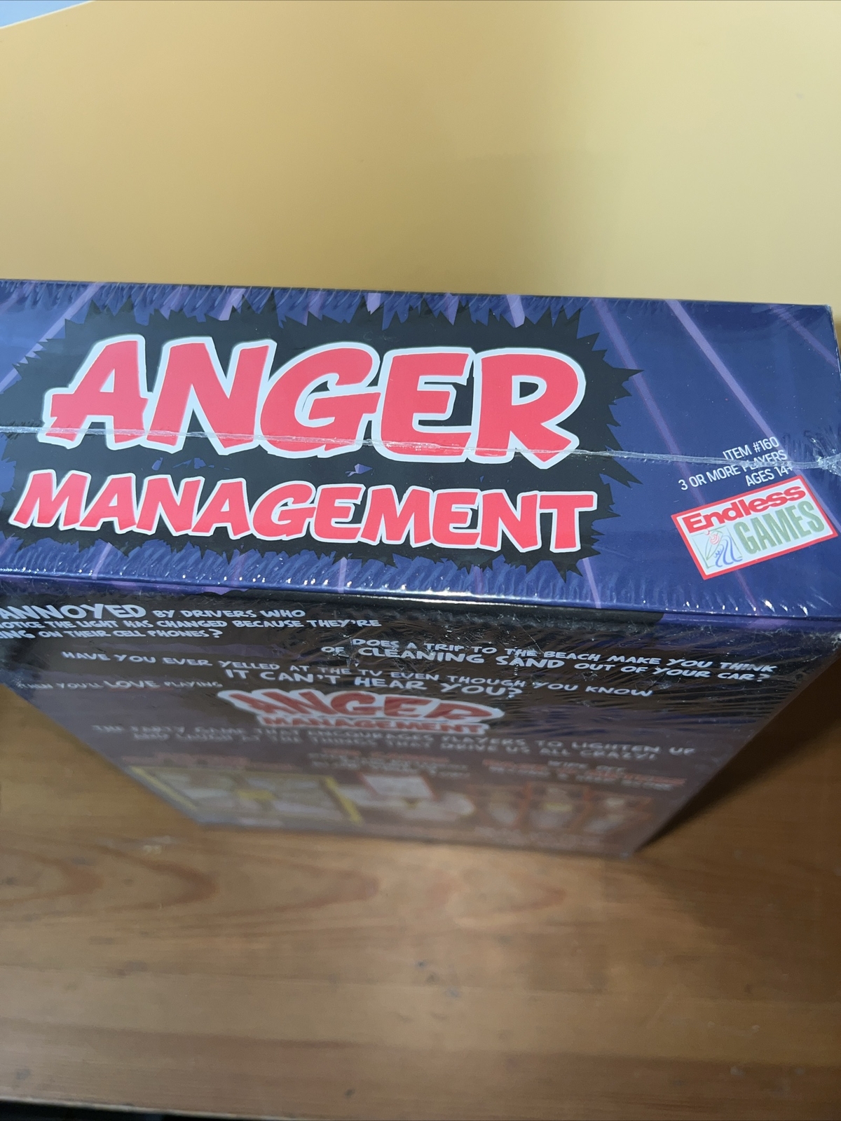 Anger Management The Game! What’s Your Problem? Party Game NIB COMPLETE 100%;