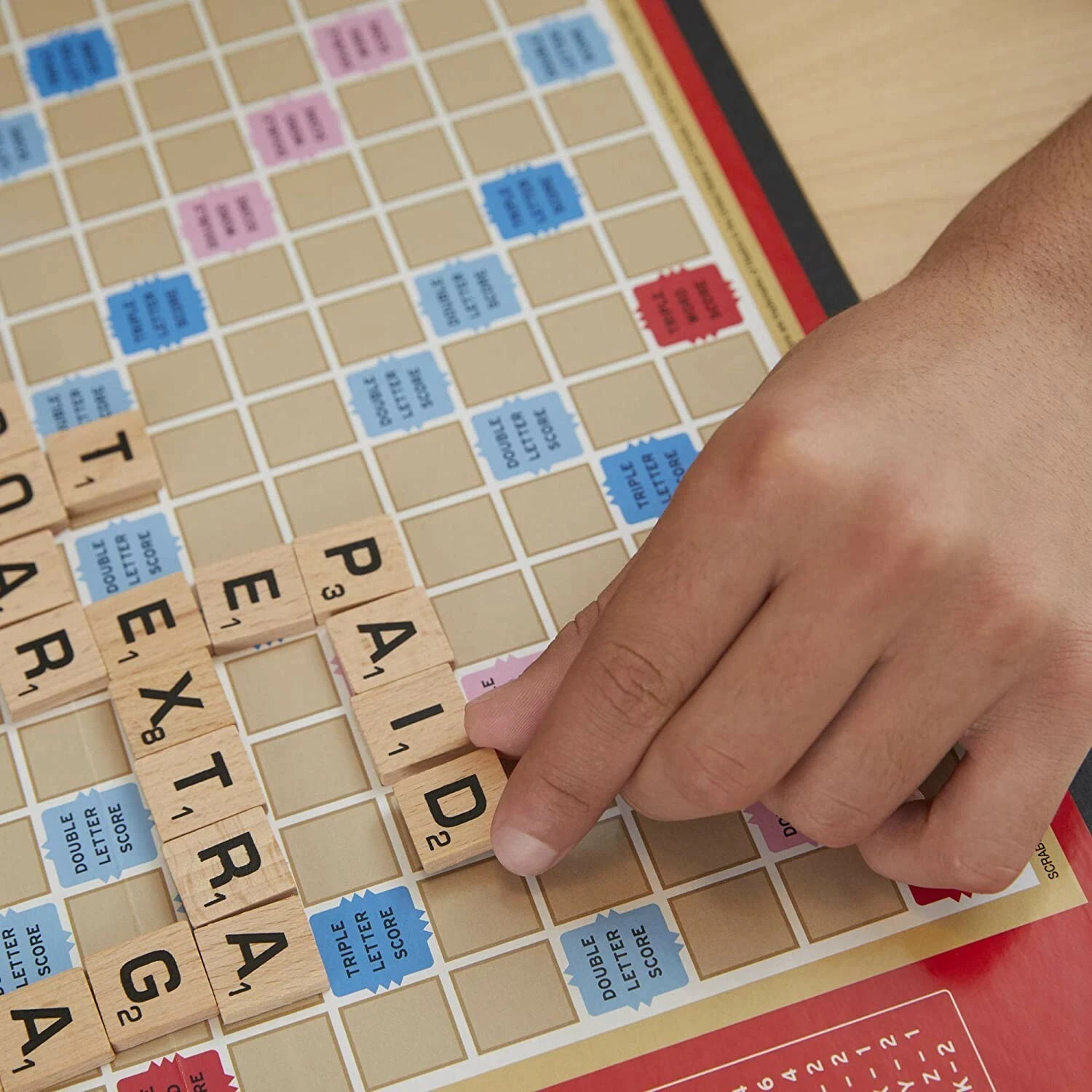 New Scrabble Crossword Board Game – Contents New – Damaged Packaging