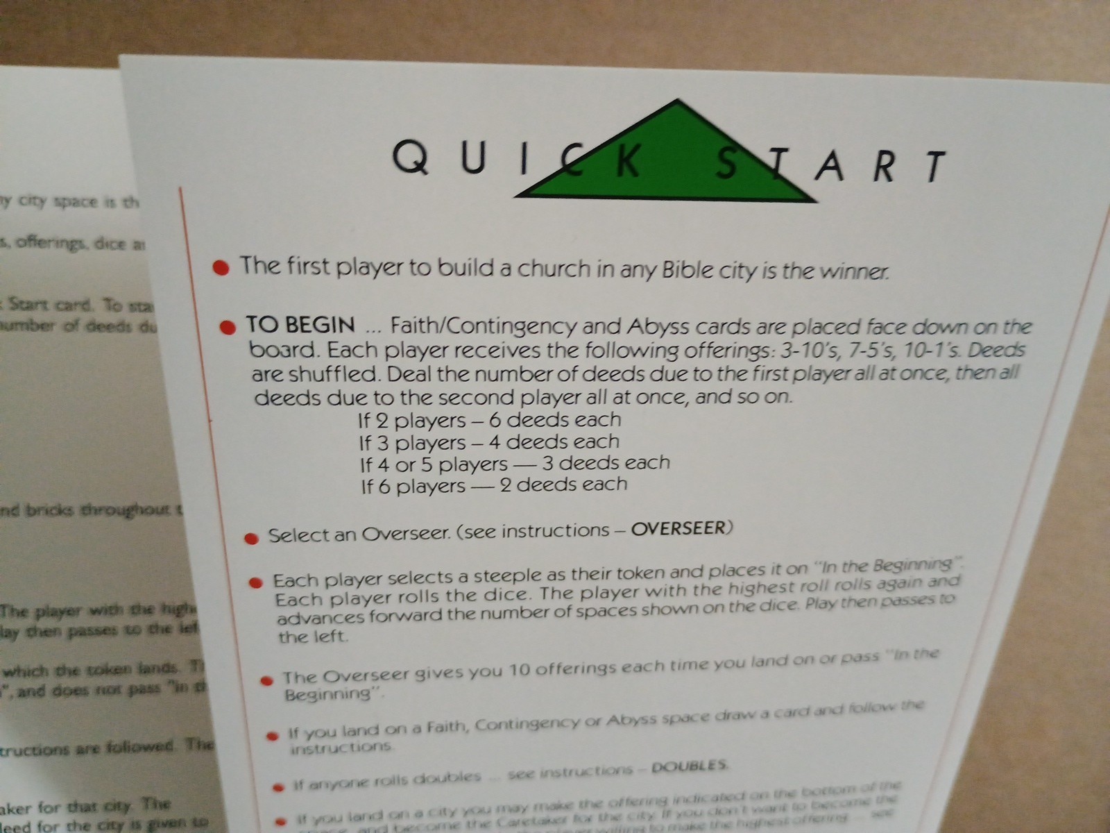 Late For The Sky Bibleopoly Board Game Complete Biblical Game of Fun and Faith