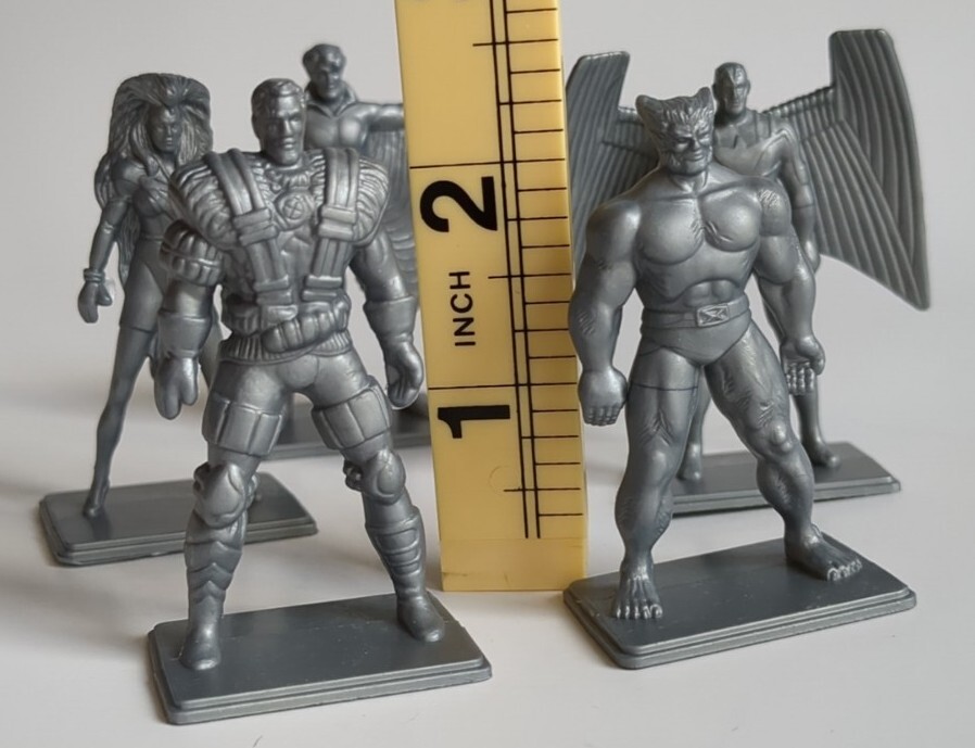 Lot of 5 Uncanny X-Men Alert! Adventure Board Game Replacement Pieces (5) Marvel