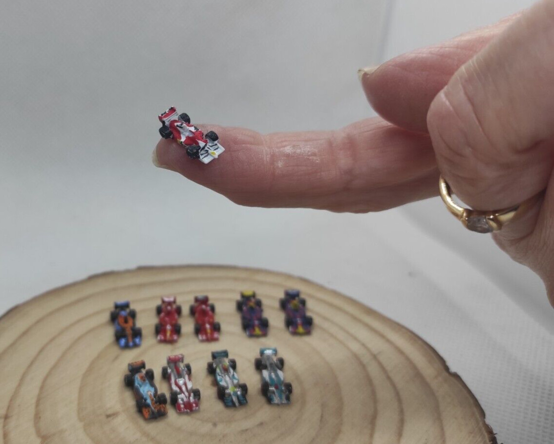 FORMULA D Artisan F 1 TEAMS 2024. 1 3D car Handmade painting. Board Game.