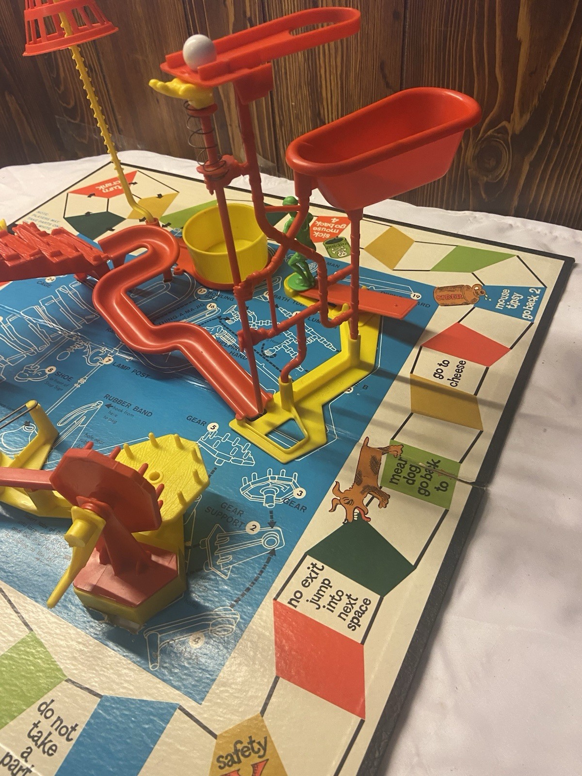 Vintage- 1963 Mouse Trap Board Game – Ideal Original Box – Complete
