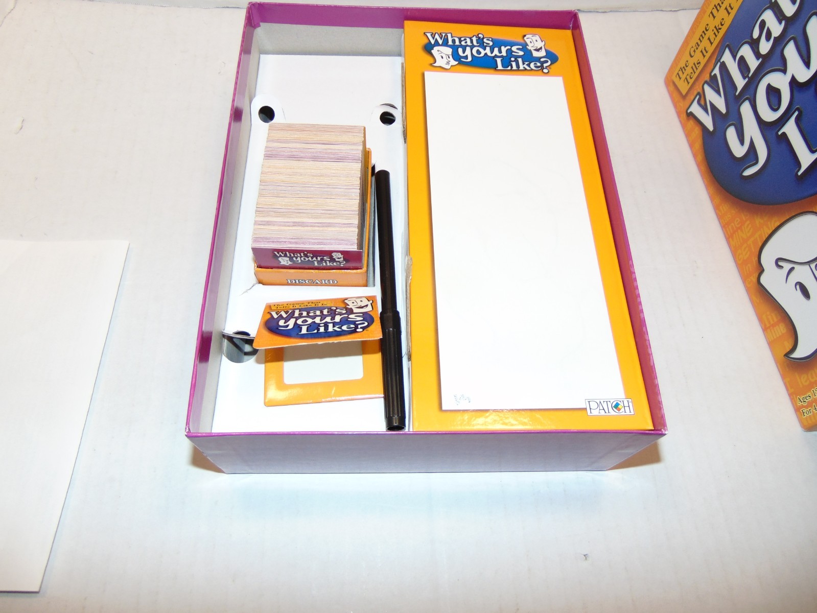 What’s Yours Like? Family Party Board Game Funny 2007