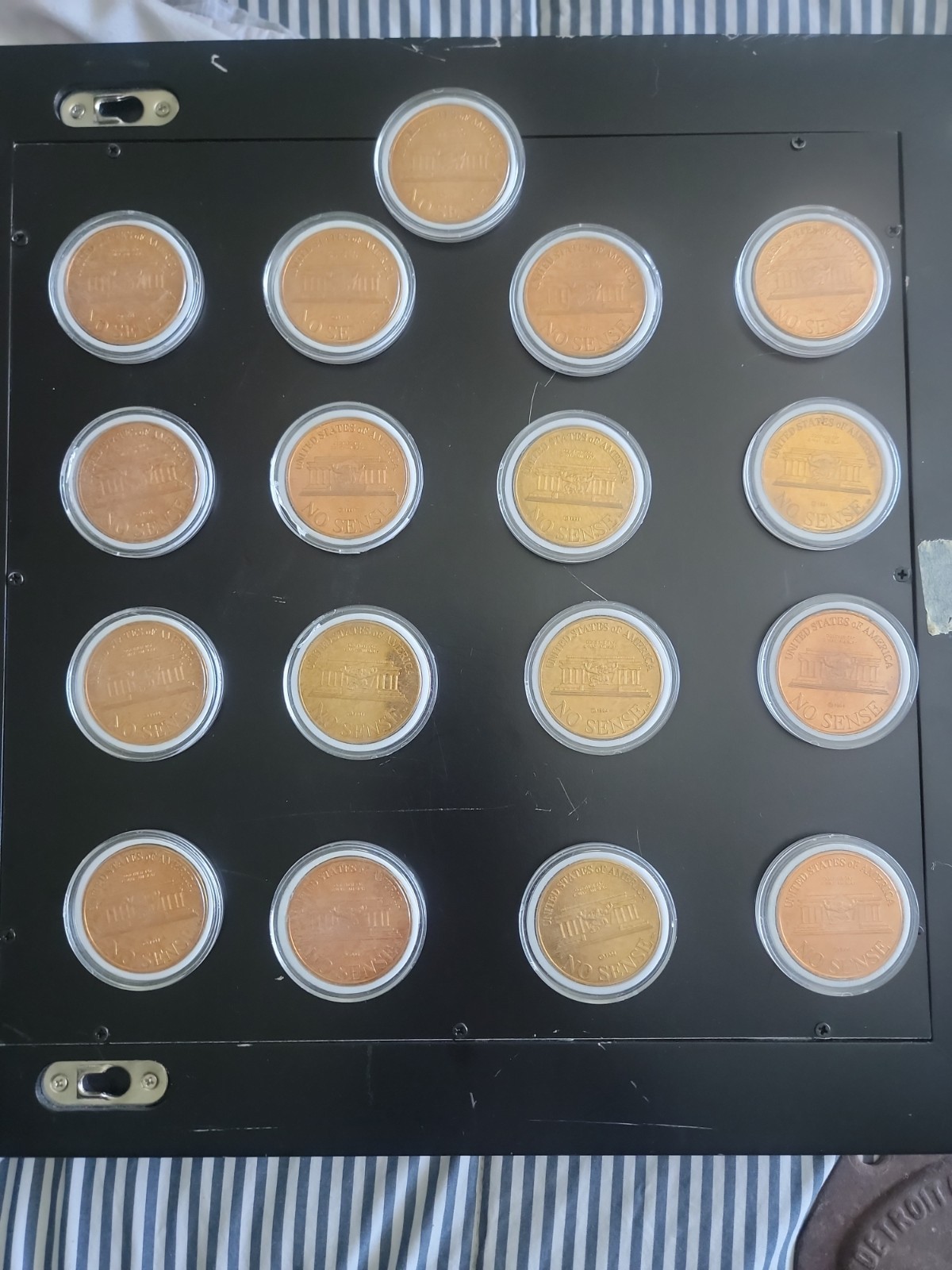 Vtg 1990’s Lot of 17 Heavy Extreme Quarter Pounders Slammers “On Pogs We Thrust”