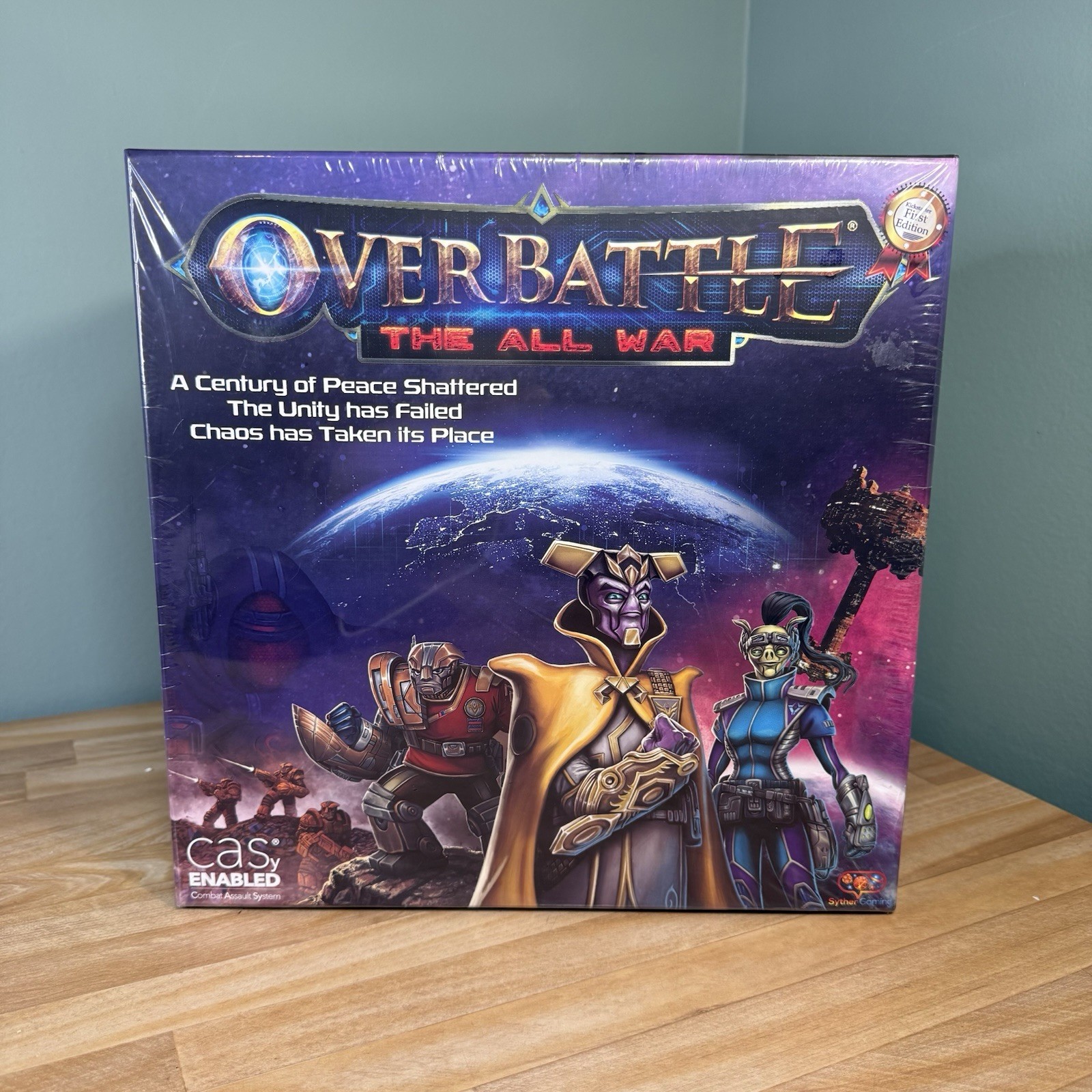 OverBattle The All Wars Syther Gaming Board Games Tabletop Space Warfare SEALED