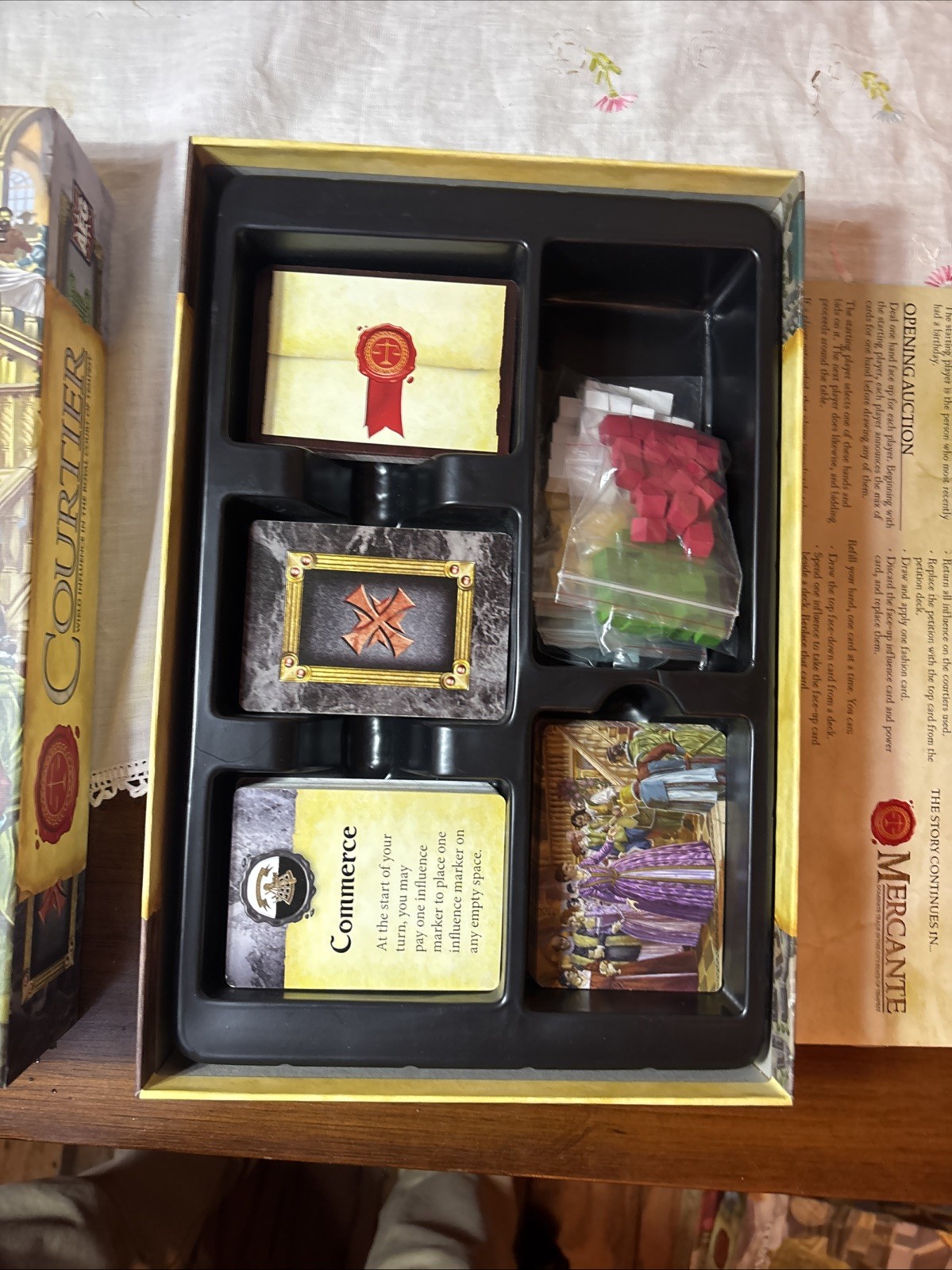 3 Board Game Lot Dominare Courtier Mercante By Alderac Entertainment Group AEG