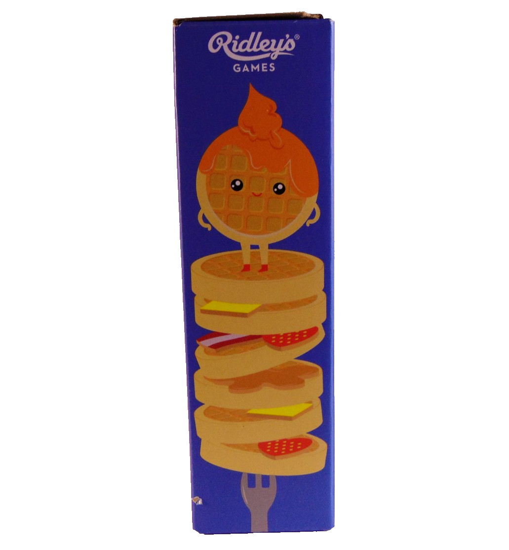 Ridleys Waffle Topple Balancing Stacking Board Game Family Night 2+ Players Fun