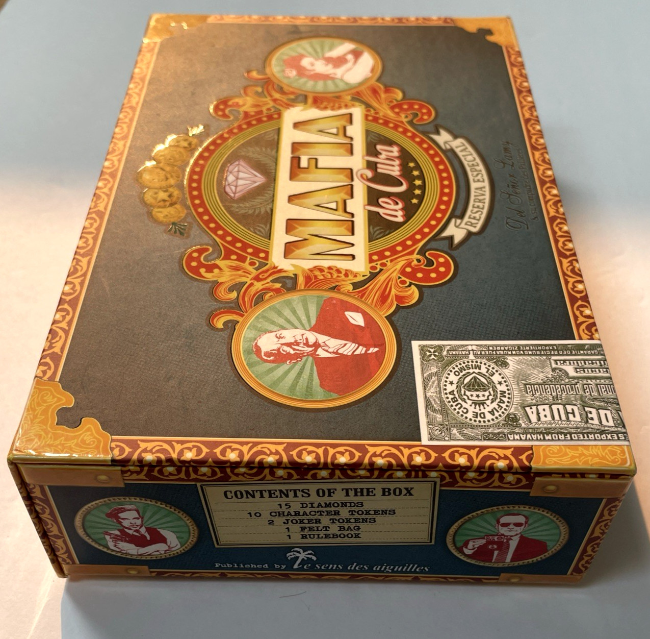 Mafia De Cuba Party Board Game – Rare & Out of Print Complete