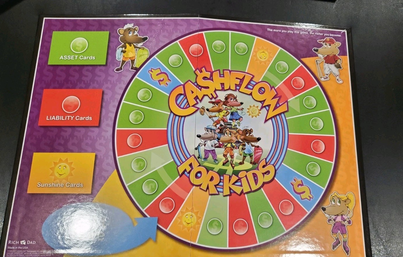 Cashflow for Kids Board Game 2017 COMPLETE Rich Dad Poor Financial Education