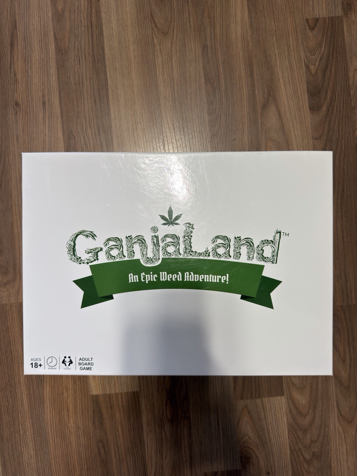 GanjaLand an Epic Weed Adventure Board Game Used Complete