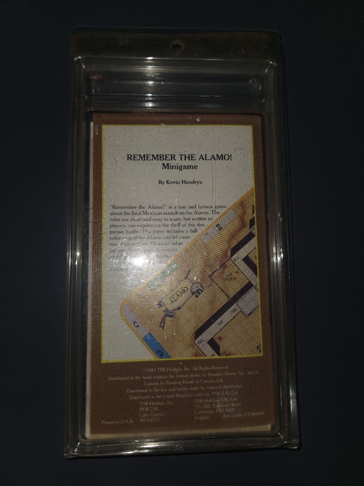 Remember the Alamo! (1982 TSR) • Historical Wargame with Jim Bowie, Davy Crocket
