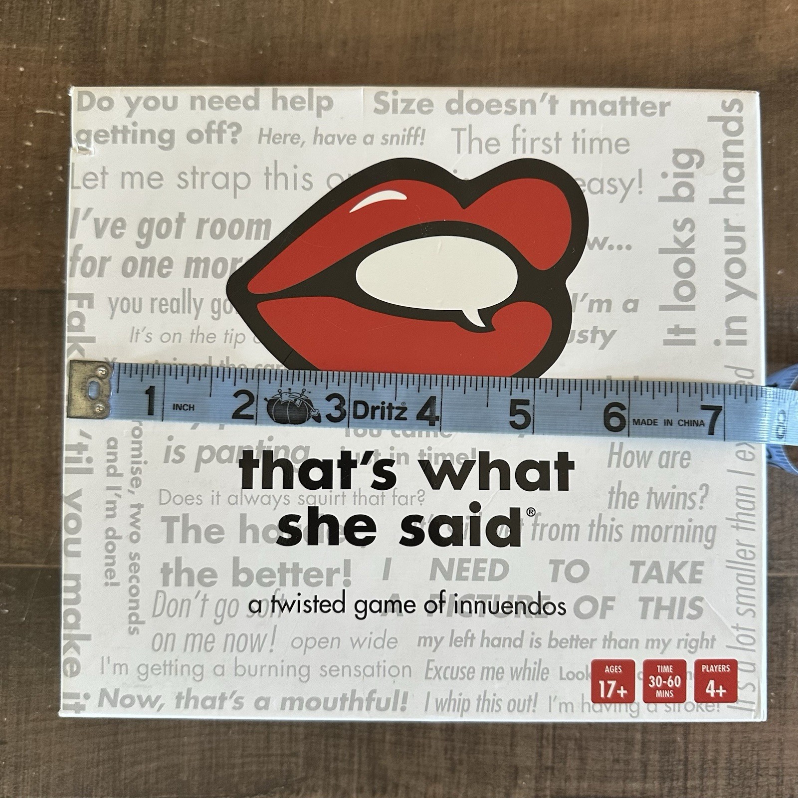That’s What She Said – A Twisted Game of Innuendos