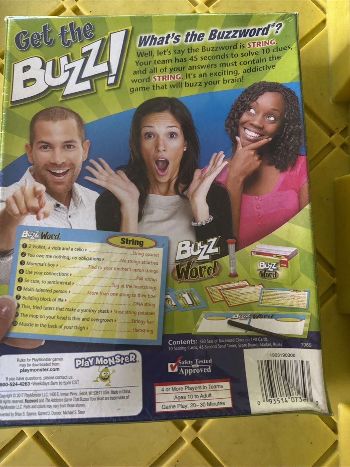 BUZZ WORD Game Family Friends Game Night Fun 2012 Patch Products NEW Sealed