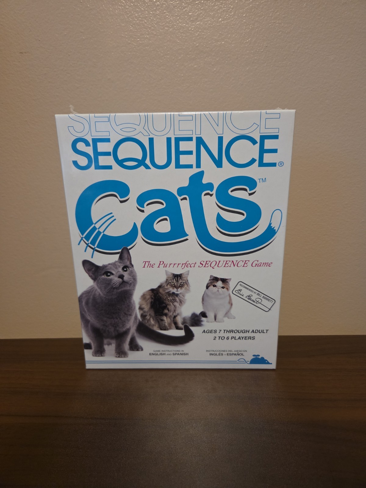 Brand New Sealed Sequence Cats Jax Board Game – 2 To 6 Players – 2013