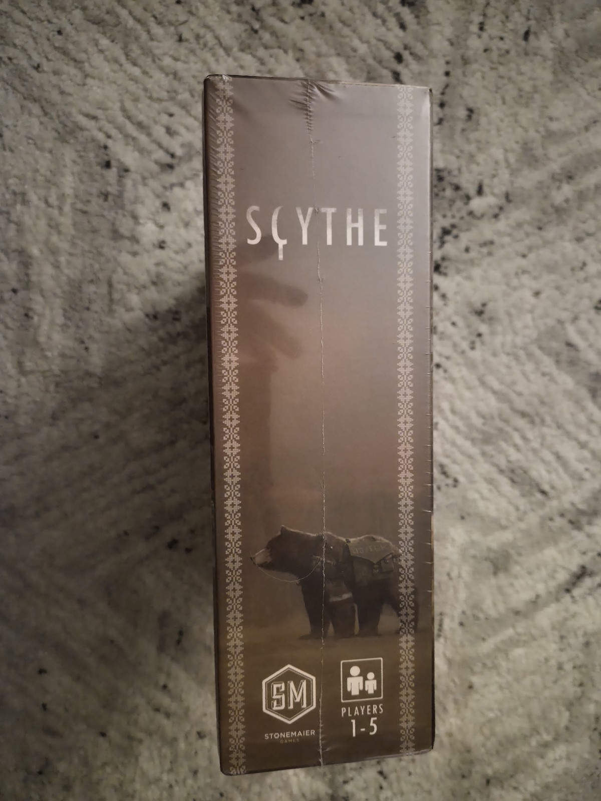 Scythe Board Game Stonemaier Games 2015 New Factory Sealed 1-5 Players