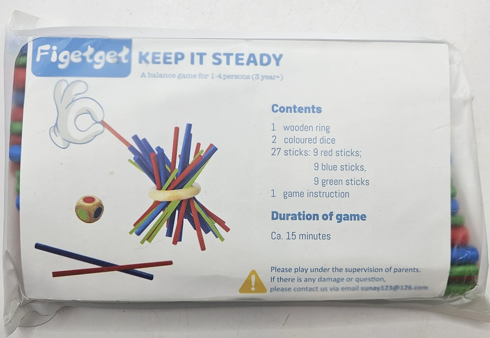 Keep It Steady Balance Game New and Sealed in plastic pack