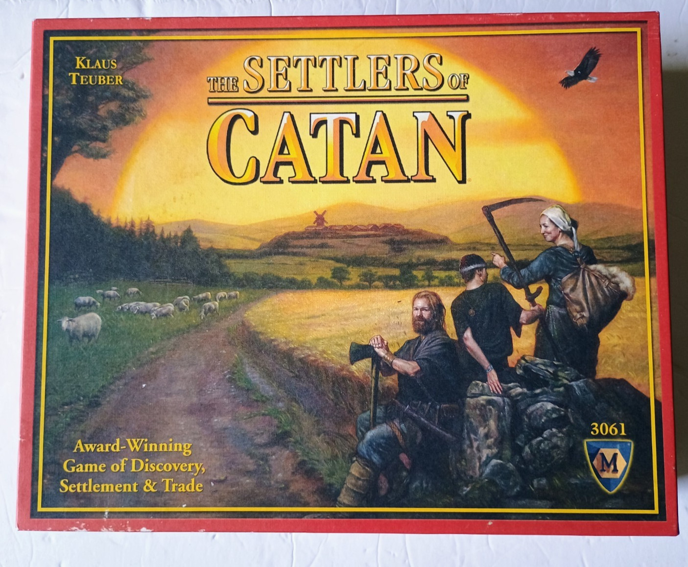 The Settlers Of Catan 3061 Mayfair Games 2007 4th Edition Board Game