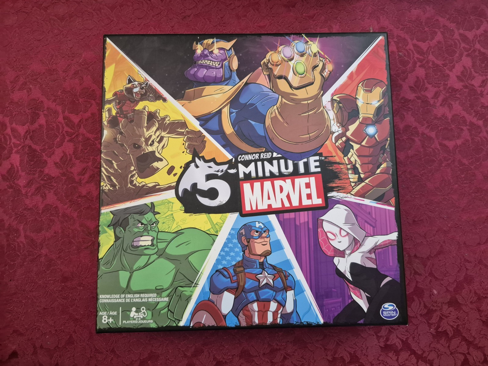 Horrified Shadows Amsterdam 5-Minute Marvel & Dungeon Board Game Bundle Lot 4
