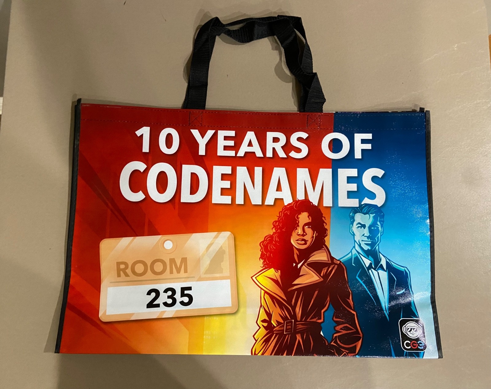 Gen Con 2025 Tote Bag Heroscape Codenames Promo Swag