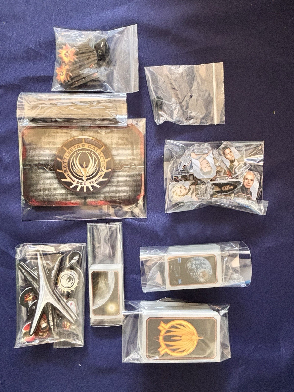 Battlestar Galactica The Board Game Fantasy Flight Games 2008 Complete Sci-Fi