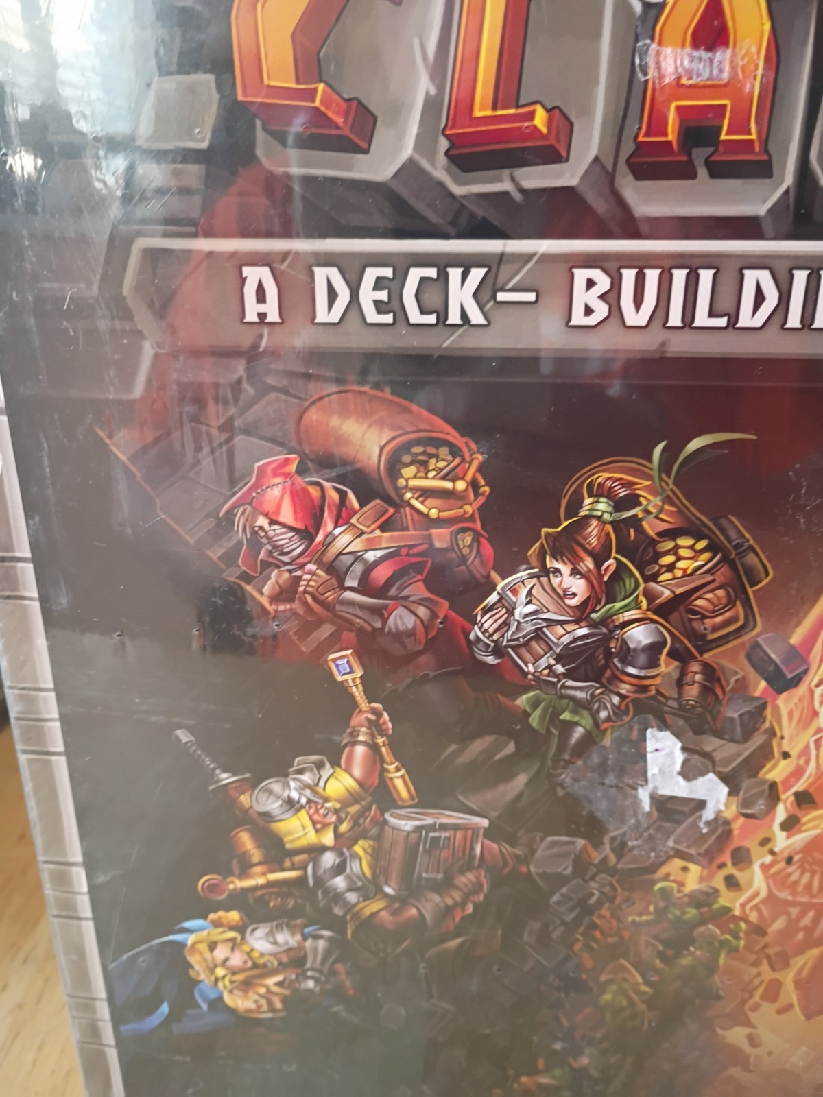 Clank! A Deck-Building Adventure Board Game Sealed Renegade Dire Wolf CLASSIC!!