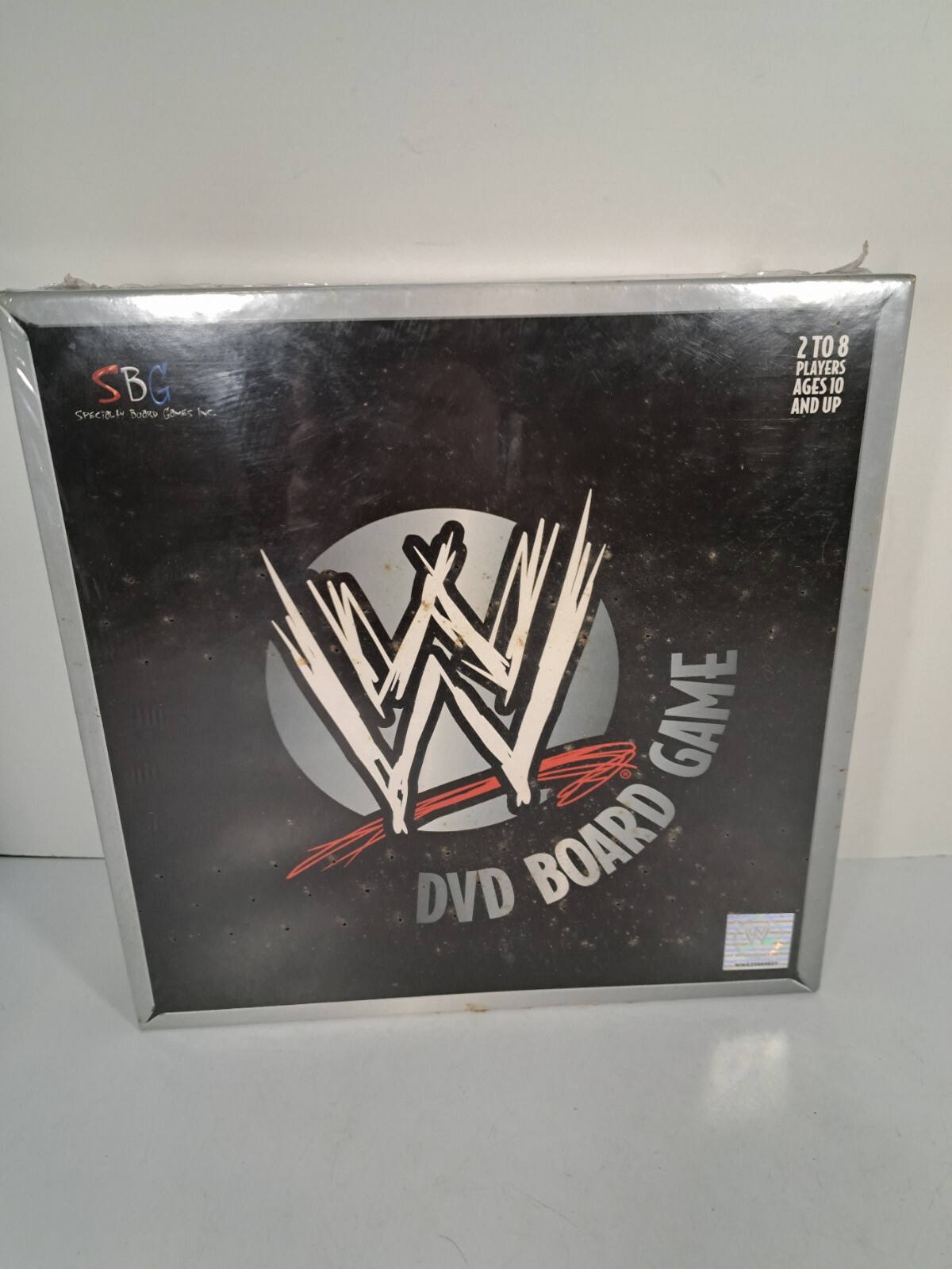 NIB 2005 WWE DVD Board Game First Edition Raw Smackdown Factory Sealed