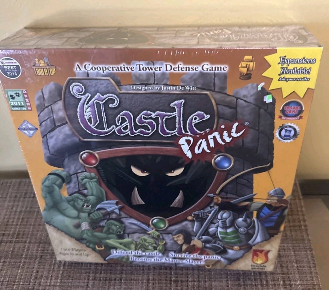 Castle Panic Board Game New Sealed box