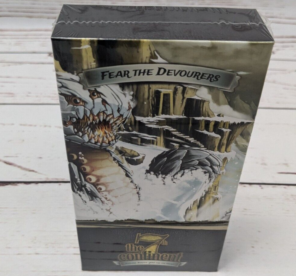 The 7th Continent Board Game Expansion Fear the Devourers Kickstarter NIS