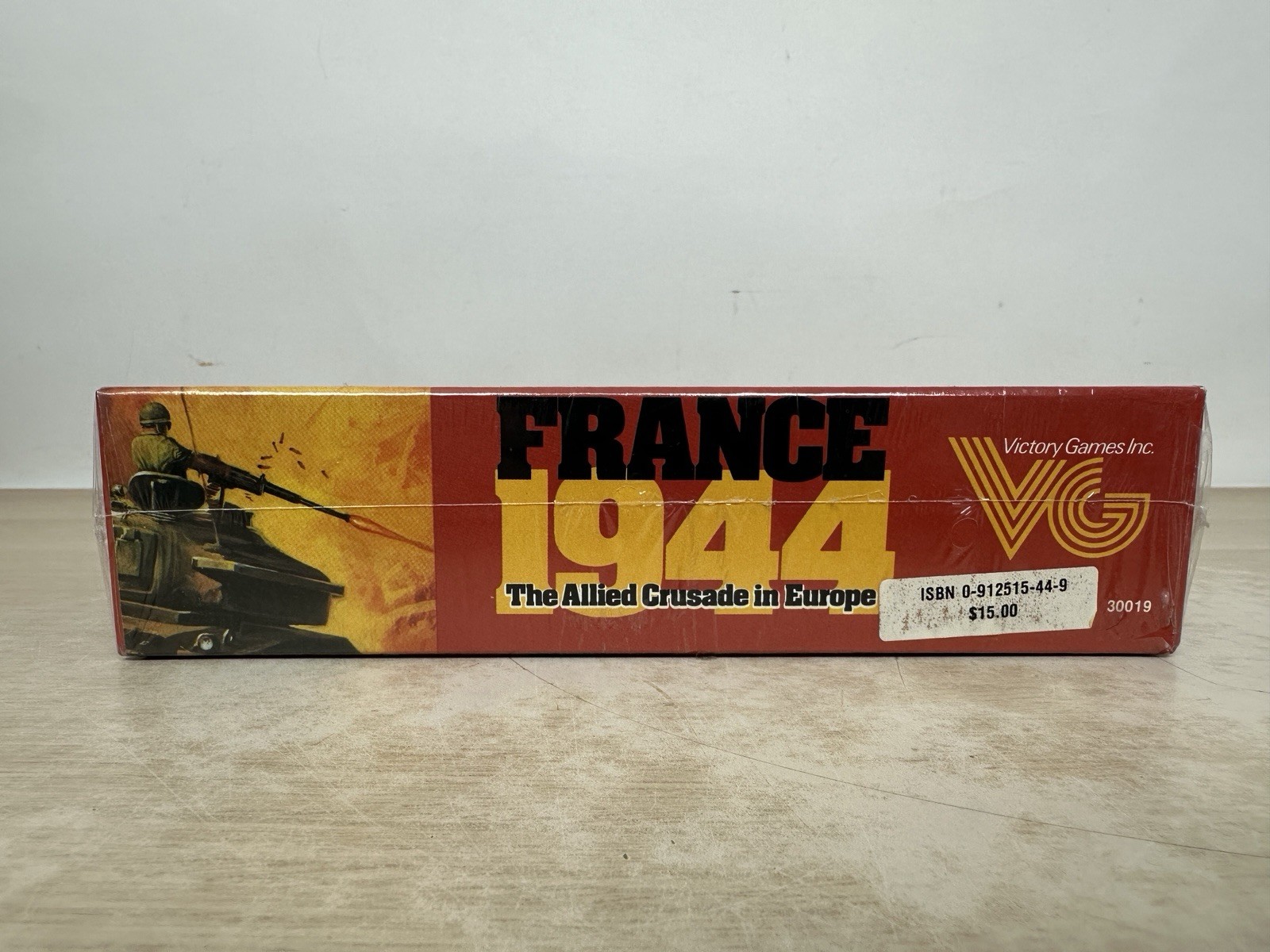 France 1944: Allied Crusade in Europe Board Game: 1986 Victory Games NEW Sealed