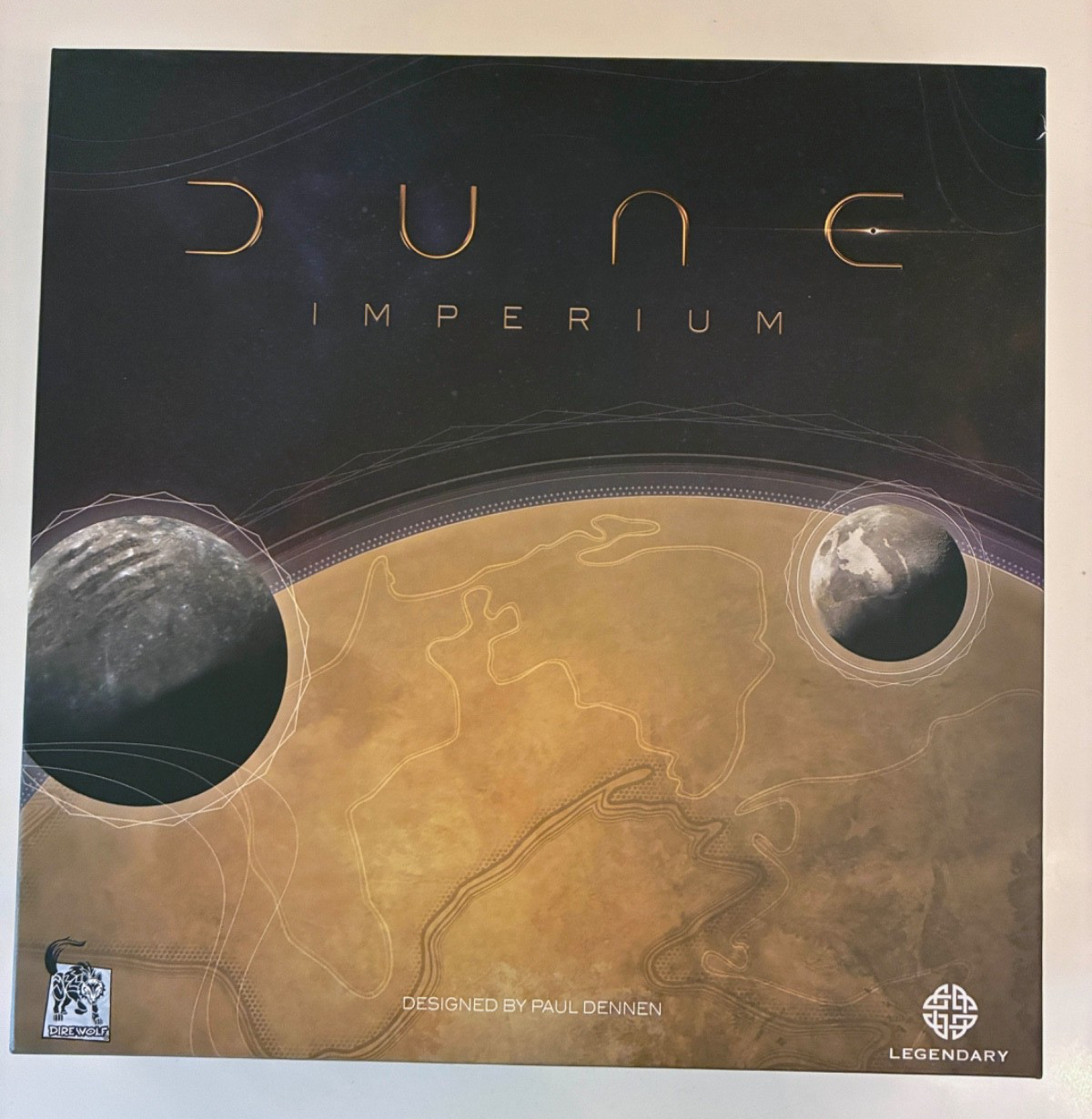 Dune Imperium Legendary Edition – Open Box – Complete – Unplayed – Dire Wolf