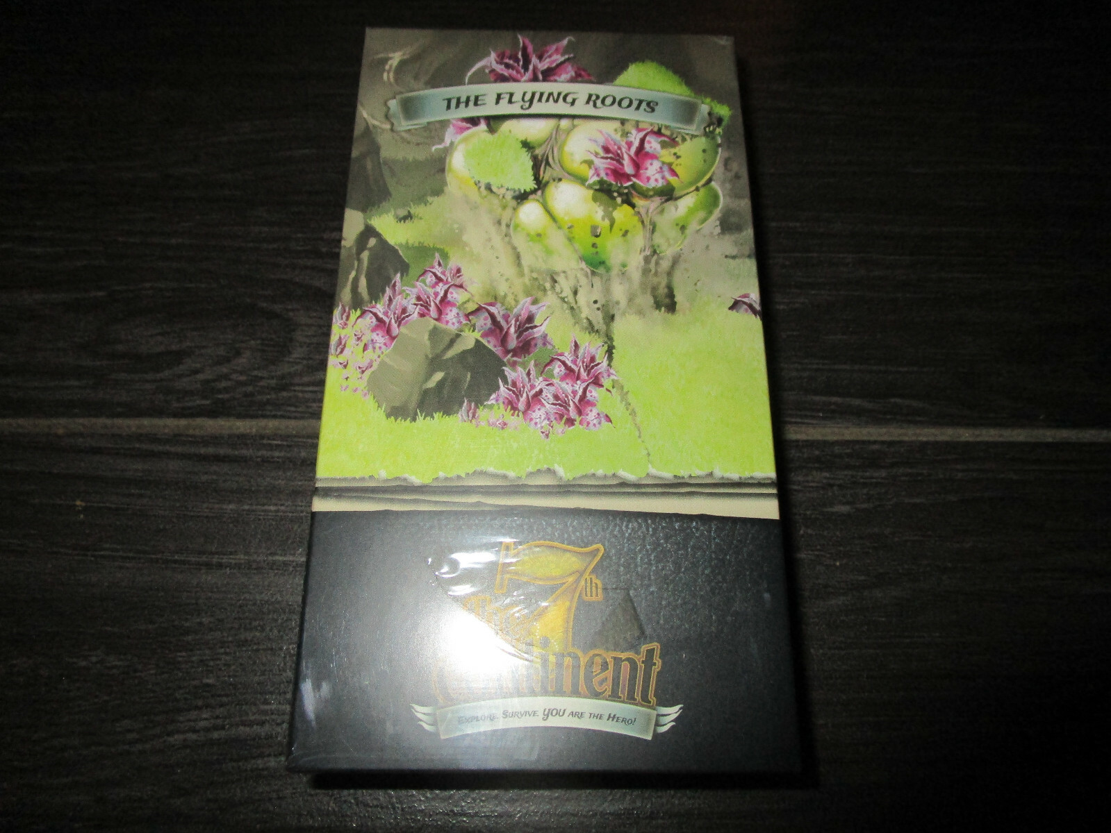 NEW The 7TH CONTINENT Board Game The Flying Roots Kickstarter Expansion w Minis