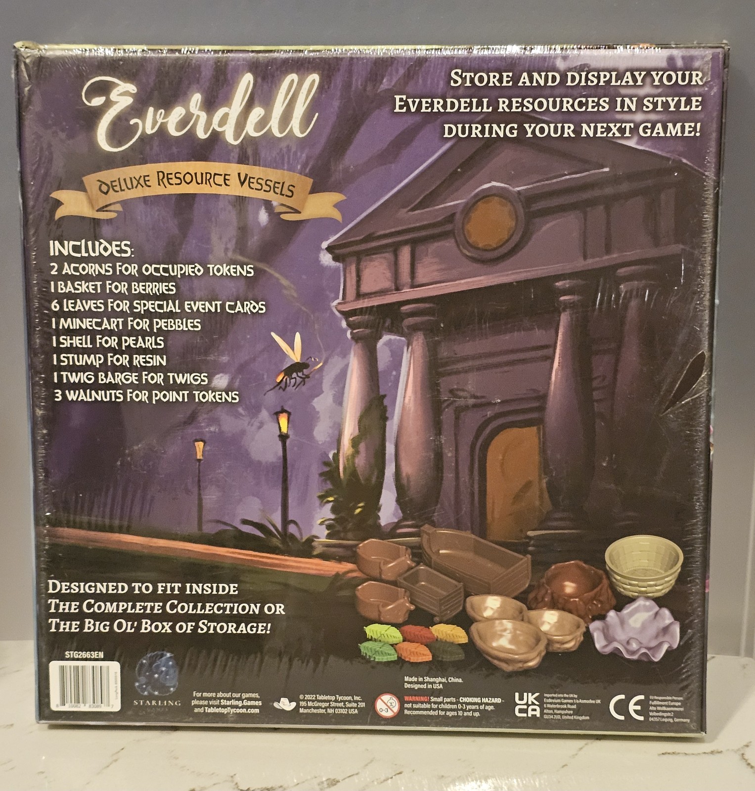 Everdell Deluxe Resource Vessels Set NEW SEALED