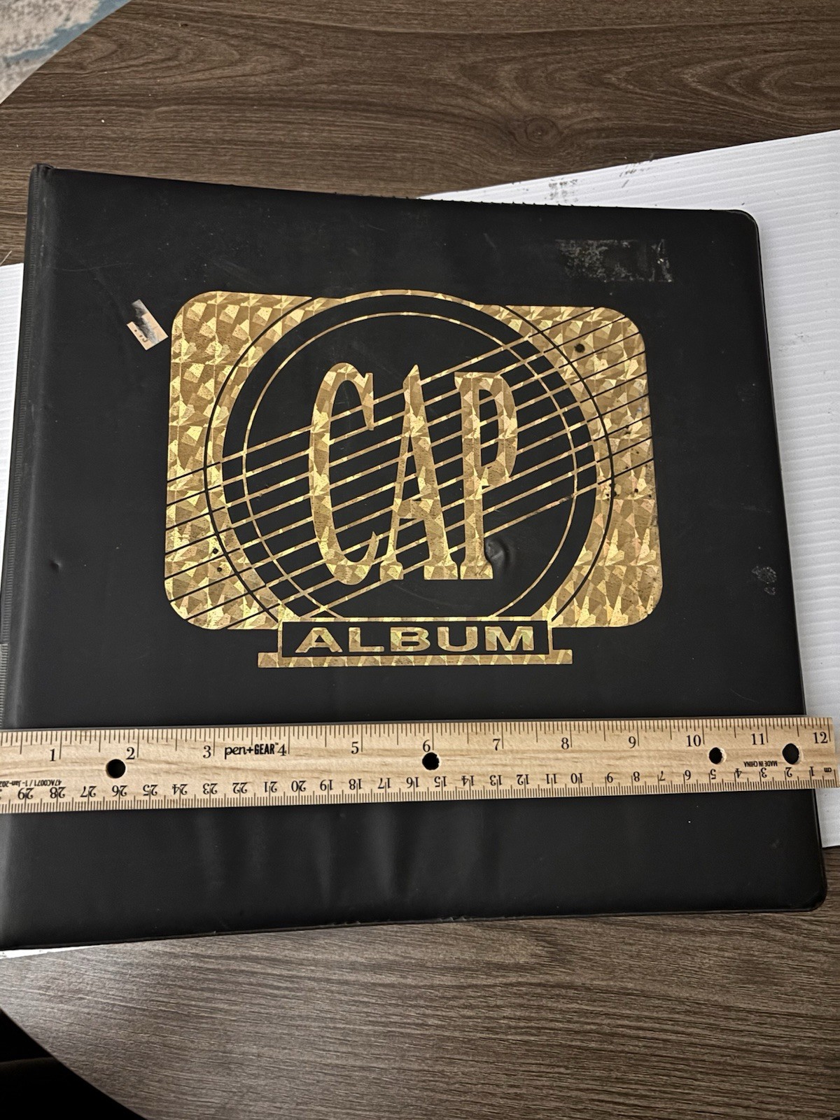 Cap Binder for Pogs 8 Pages with 135 POGs