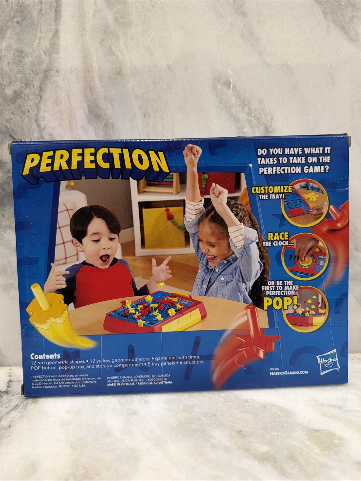 Perfection Beat The Clock Before It Pops Game 250+ Tray Variations Hasbro NEW