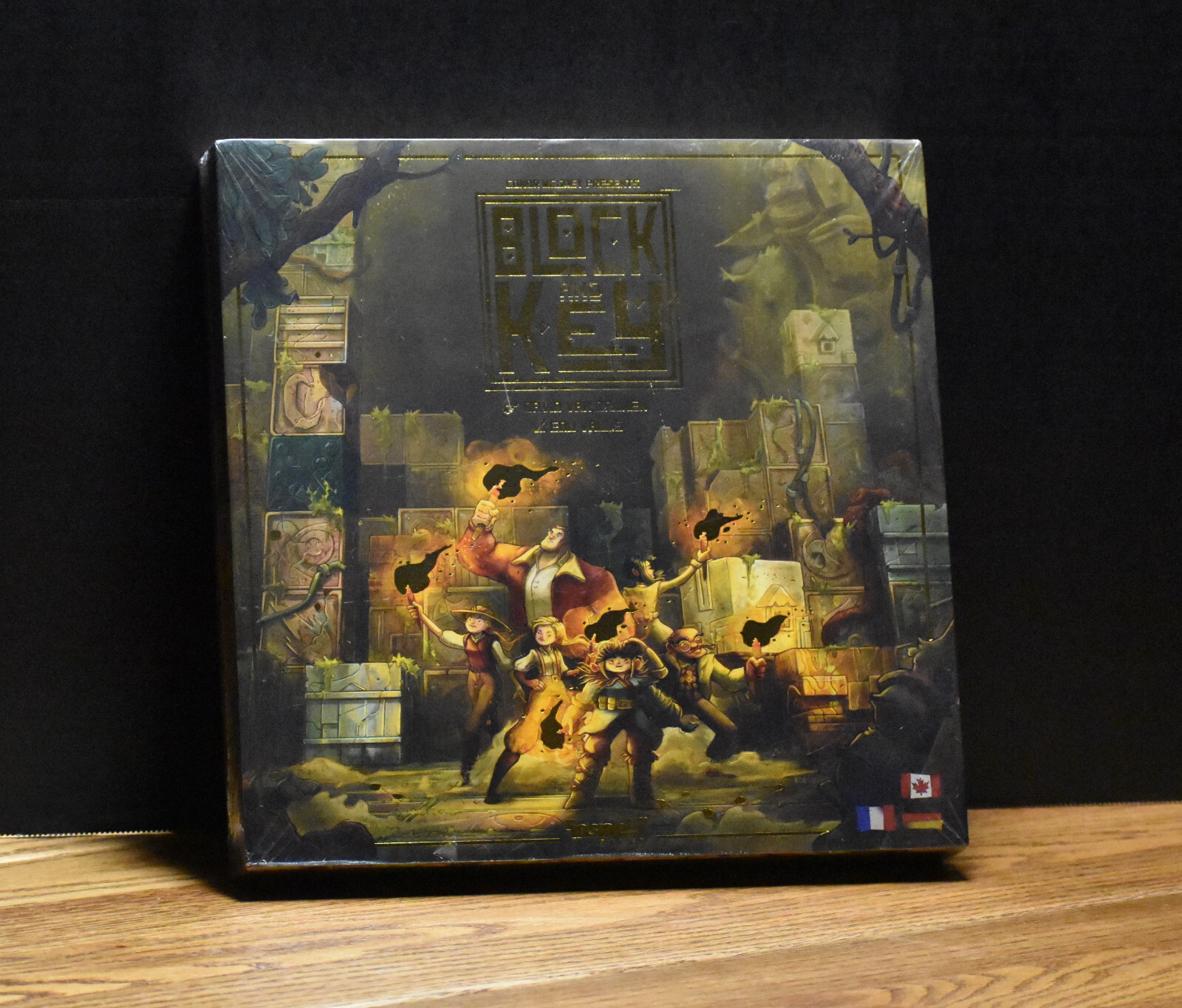 Inside Up Games- Block and Key Game Deluxe Kickstarter Edition w/ Promo