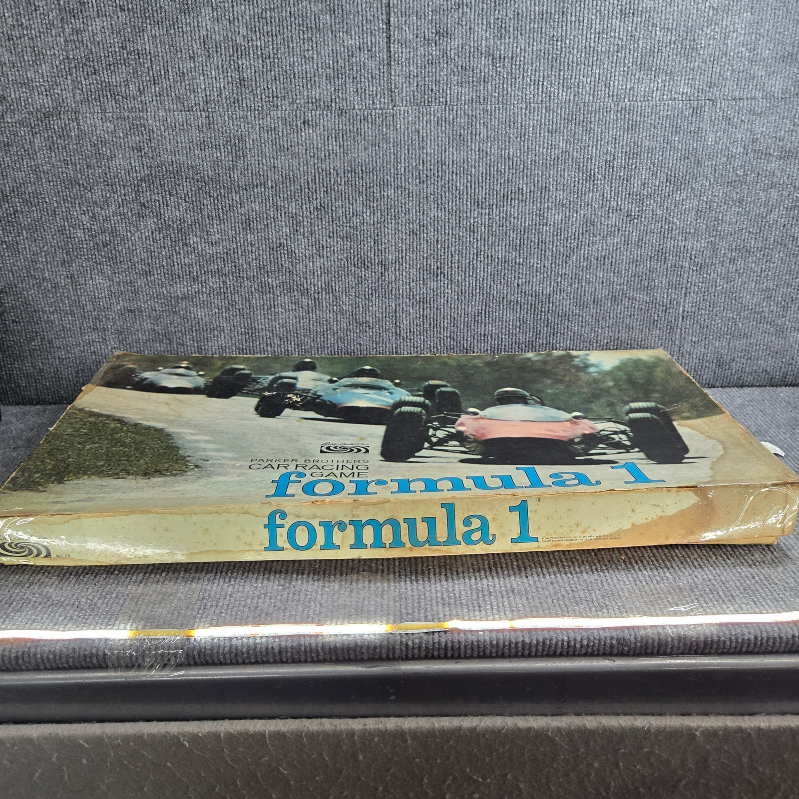 Parker Brothers Formula 1 Car Racing Game Vintage Board Game Complete