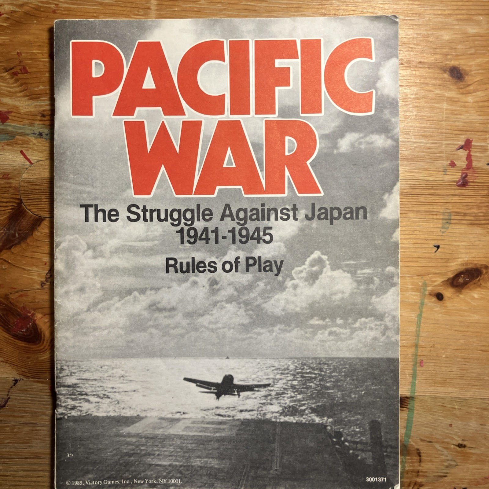 Victory Games Inc. Pacific War The Struggle Against Japan 1941-1945 Laminated