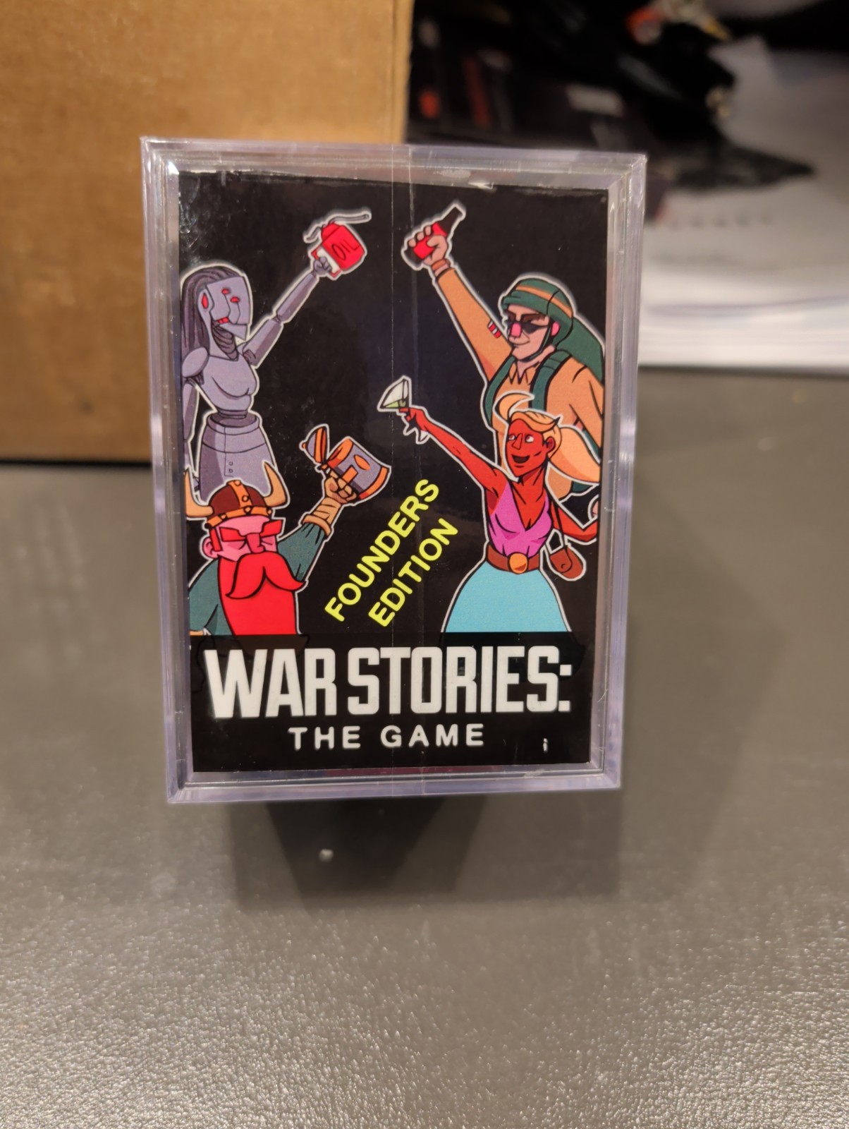 War Stories: The Game (Founders Edition) by Greek Ventures w/ Ultrapro Deckbox