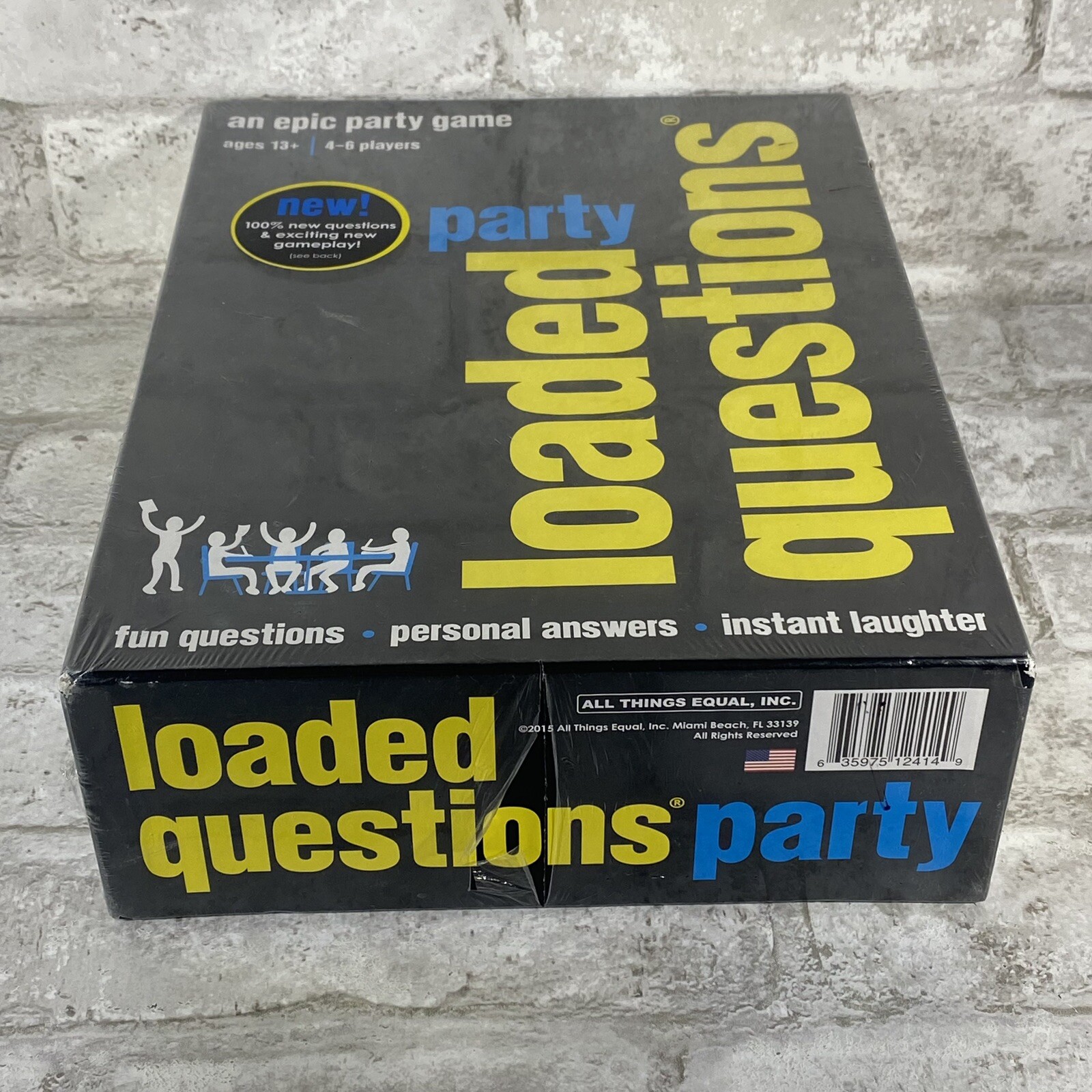 NEW Loaded Questions Board Game Family Party Fun Night 4-6 Players SEALED