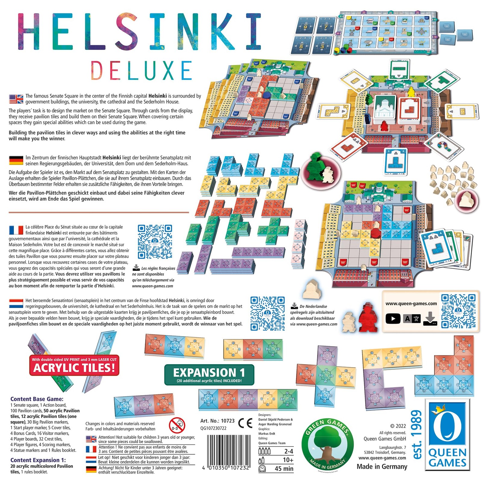 Helsinki: Deluxe – Queen Games