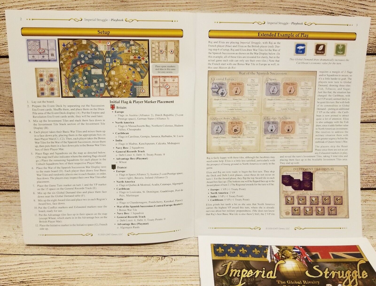 GMT Games Imperial Struggle 2nd Printing SEALED