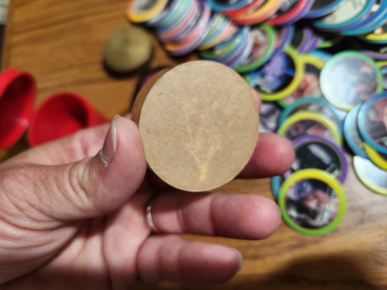 HTF Vintage Lot of 150+ Star Trek Milk Caps POGs 4 Slammers & 4 Containers Game