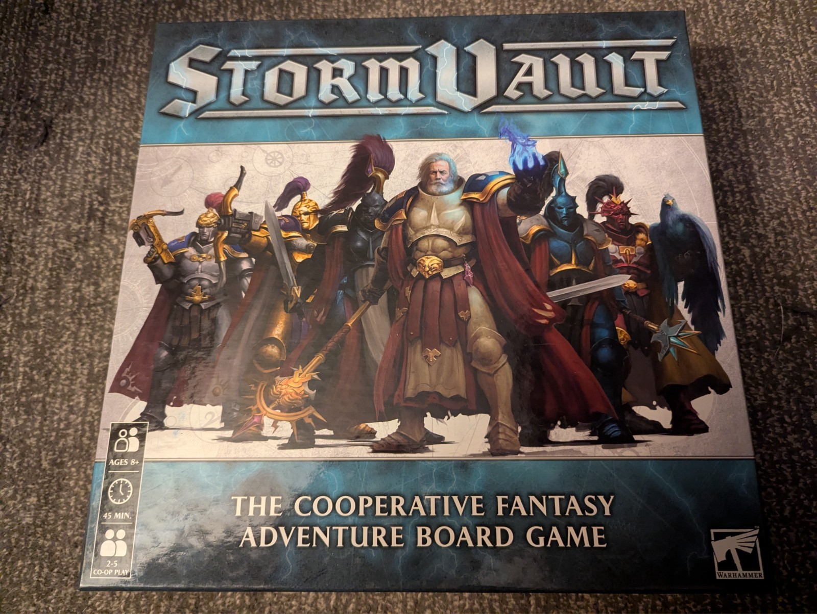 Warhammer AOS Age of Sigmar Stormvault Board Game! Excellent Condition!